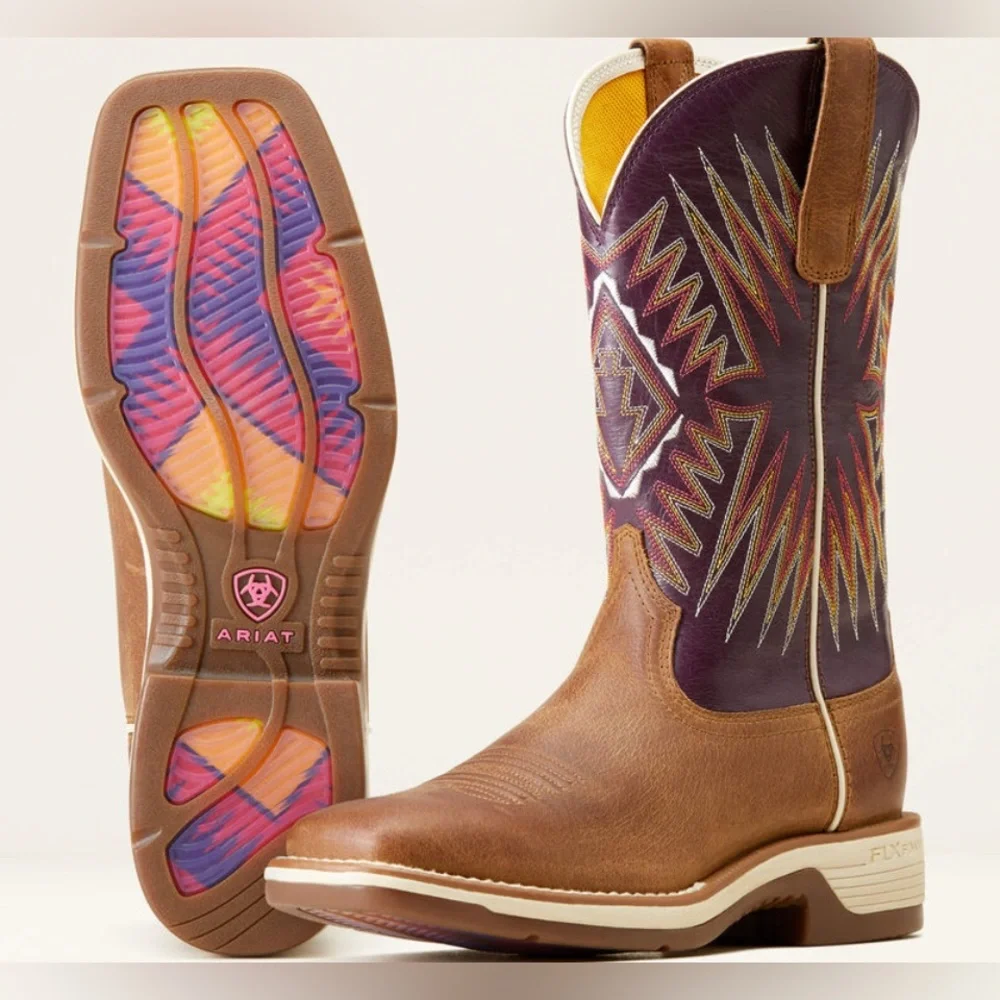 NEW!! Ariat Ridgeback Western Boot - Picture 1 of 4